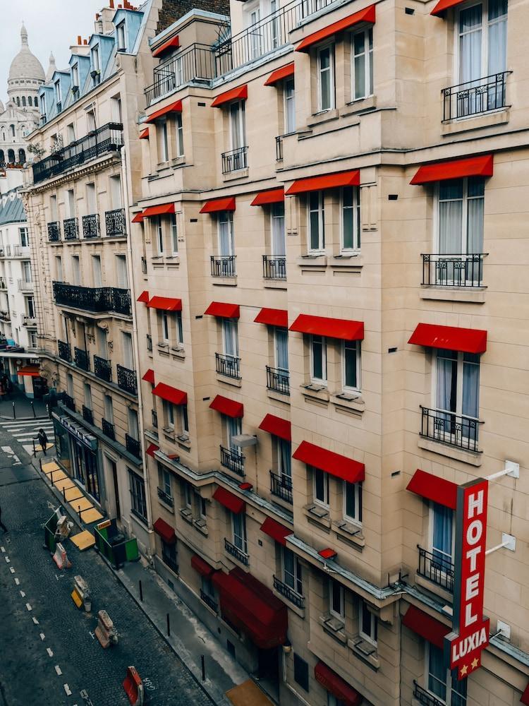 Hotel Luxia Paris Exteriör bild